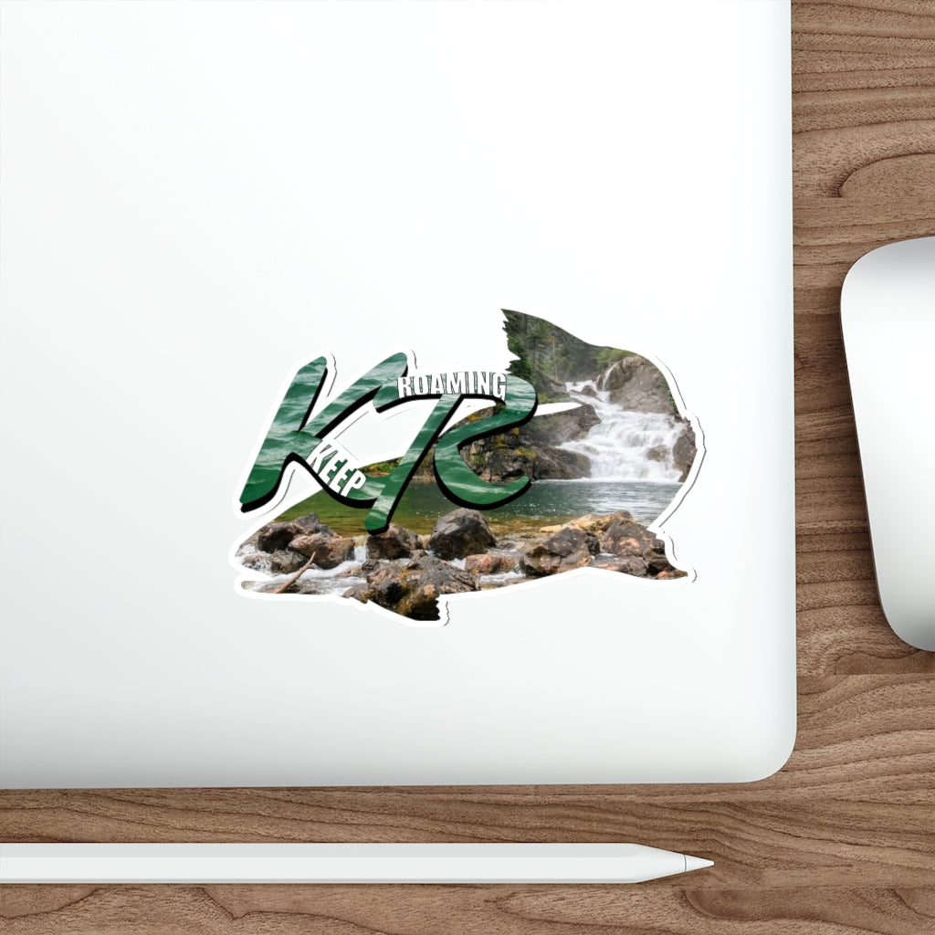 Glacier Trout Die-Cut Sticker
