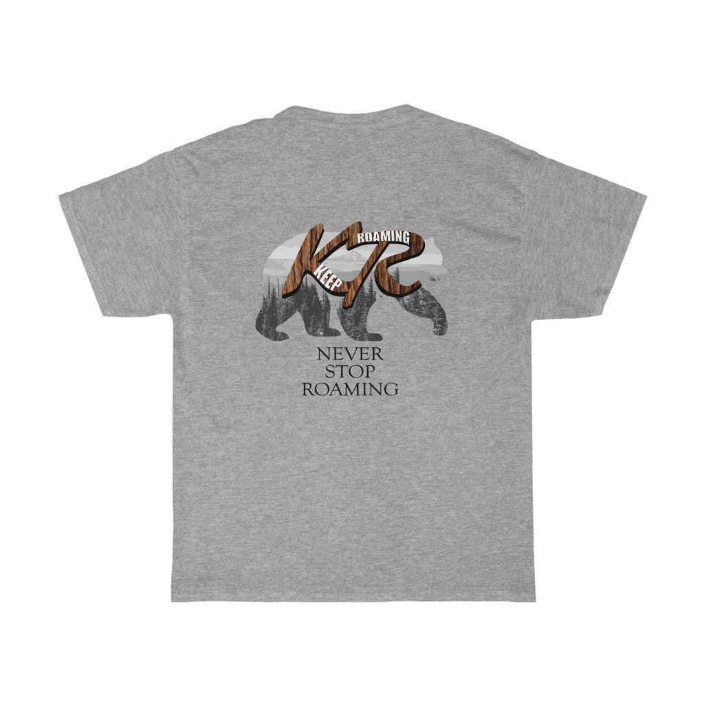 Keep Roaming Oregon Black Bear Unisex Tee