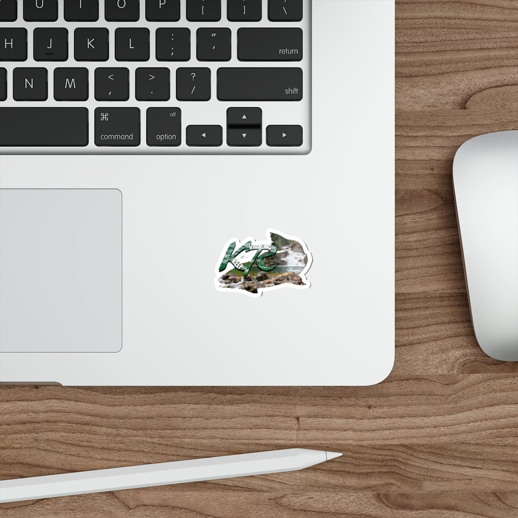 Glacier Trout Die-Cut Sticker
