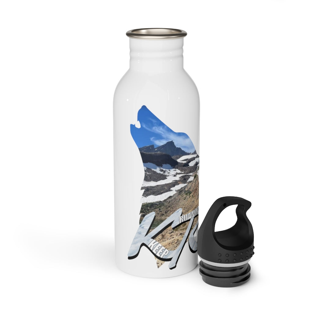 Stainless Steel Washington Wolf Water Bottle