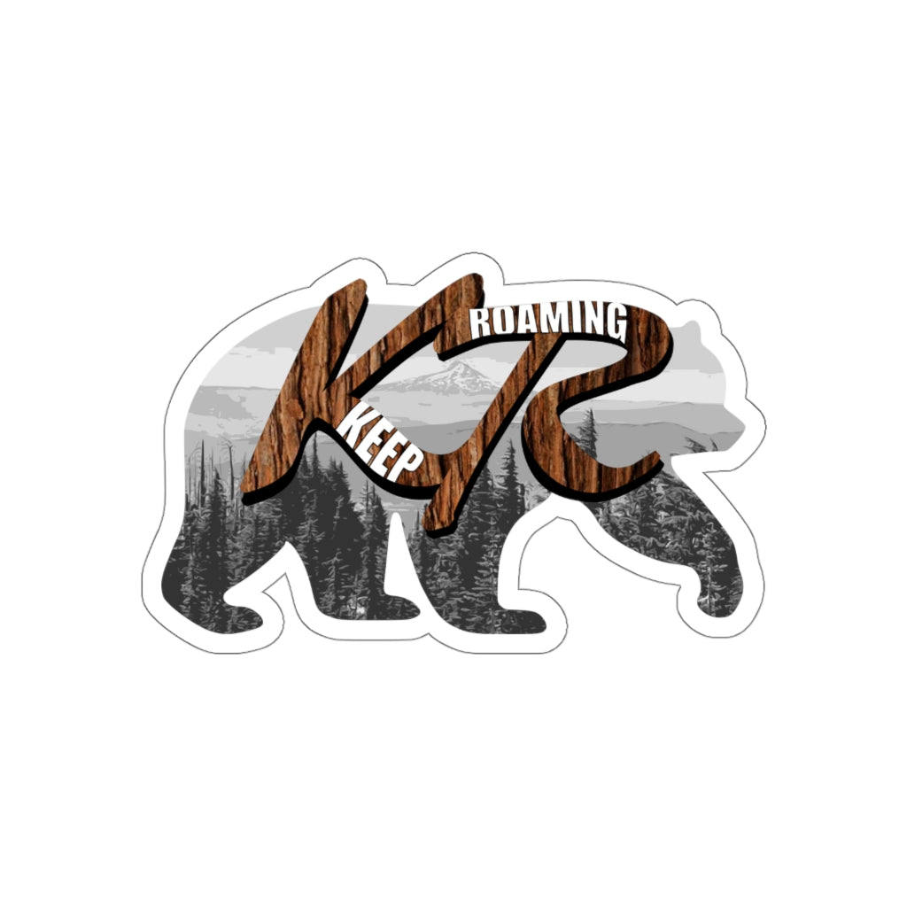 Oregon Black Bear Die-Cut Sticker