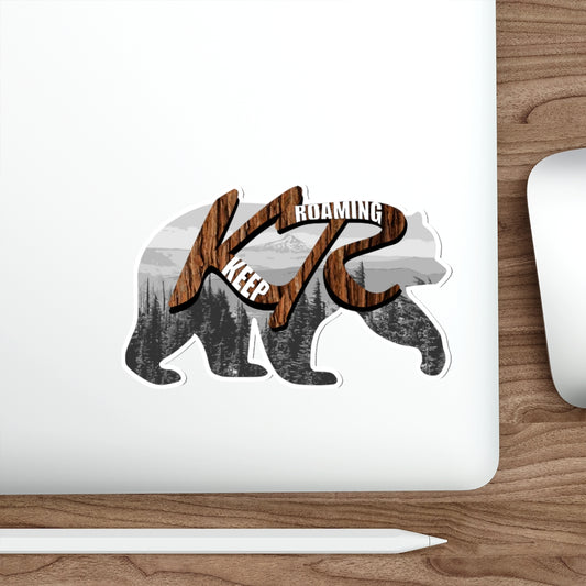 Oregon Black Bear Die-Cut Sticker