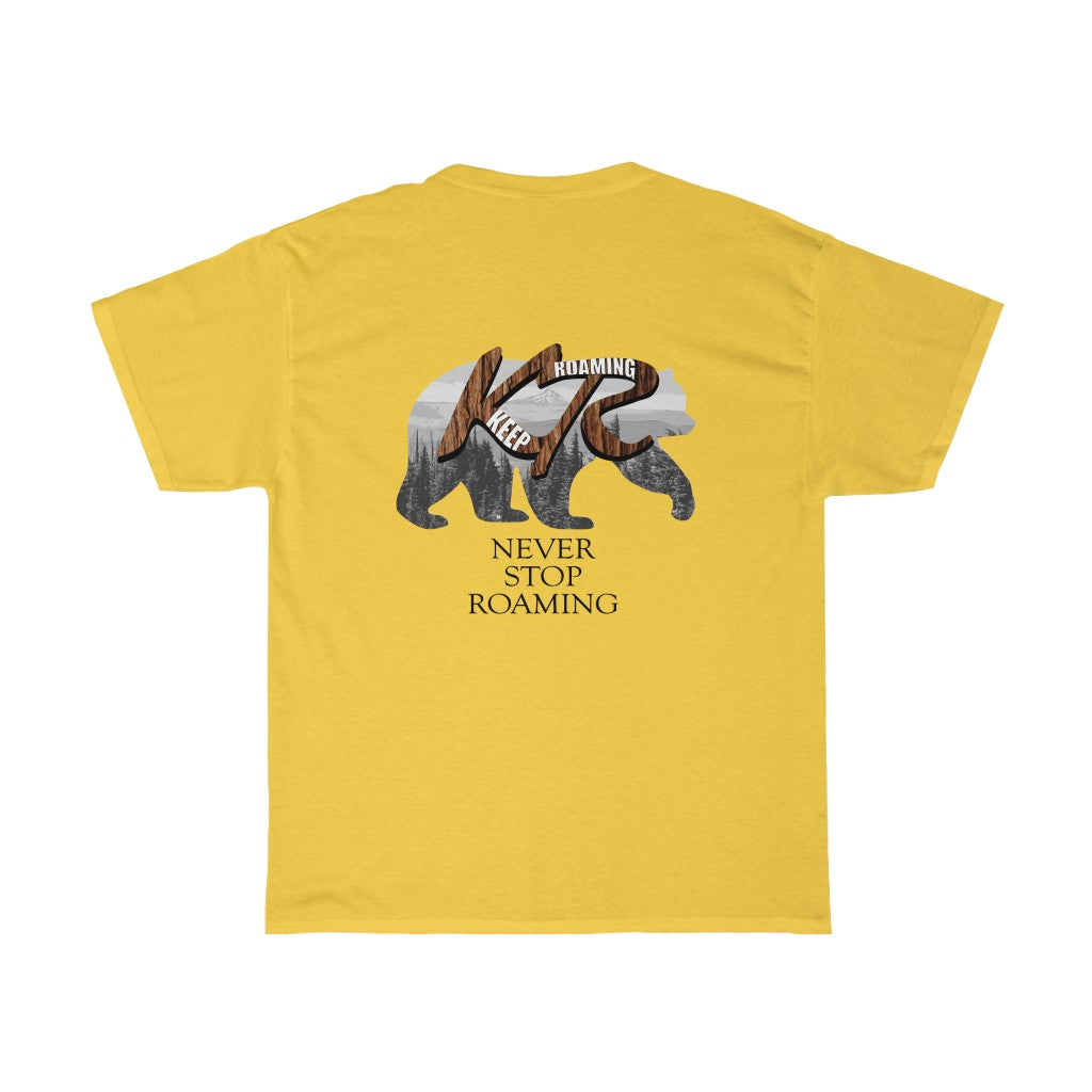 Keep Roaming Oregon Black Bear Unisex Tee