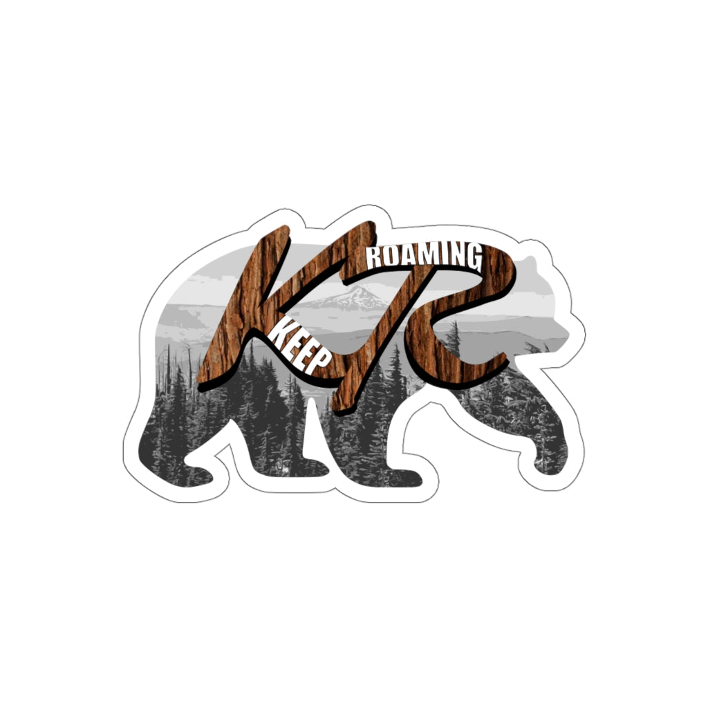 Oregon Black Bear Die-Cut Sticker