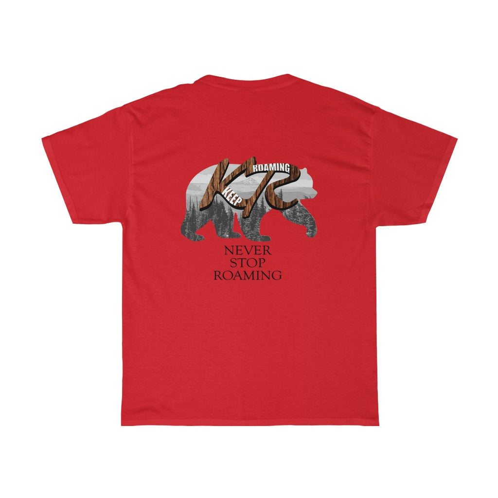 Keep Roaming Oregon Black Bear Unisex Tee