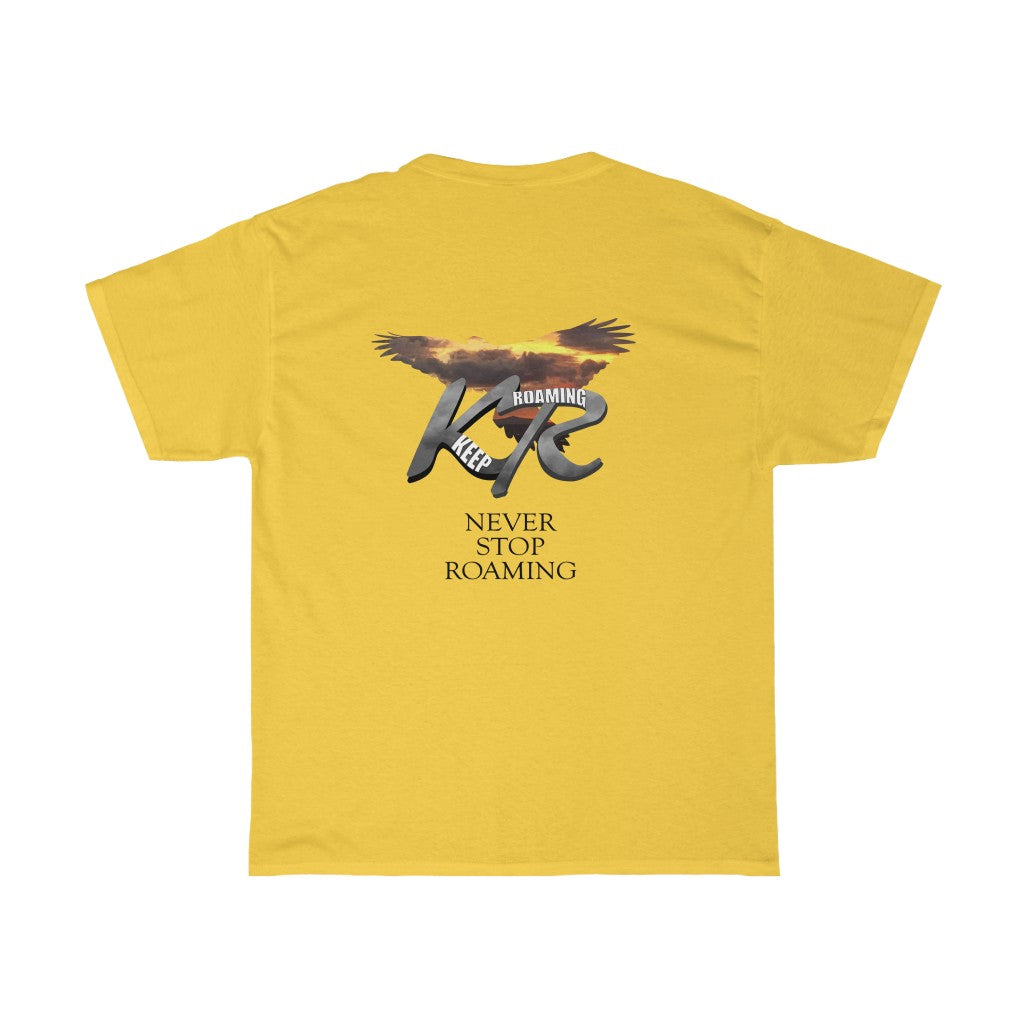 Keep Roaming Sunset Falcon Unisex Tee