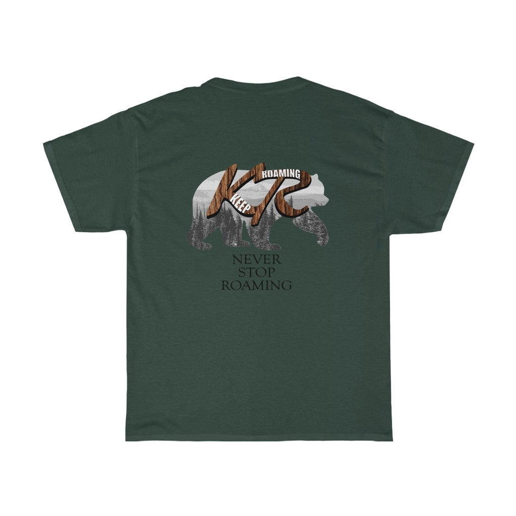 Keep Roaming Oregon Black Bear Unisex Tee