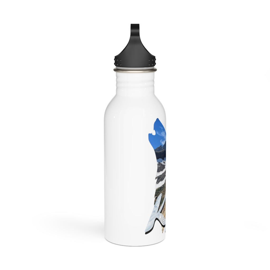 Stainless Steel Washington Wolf Water Bottle