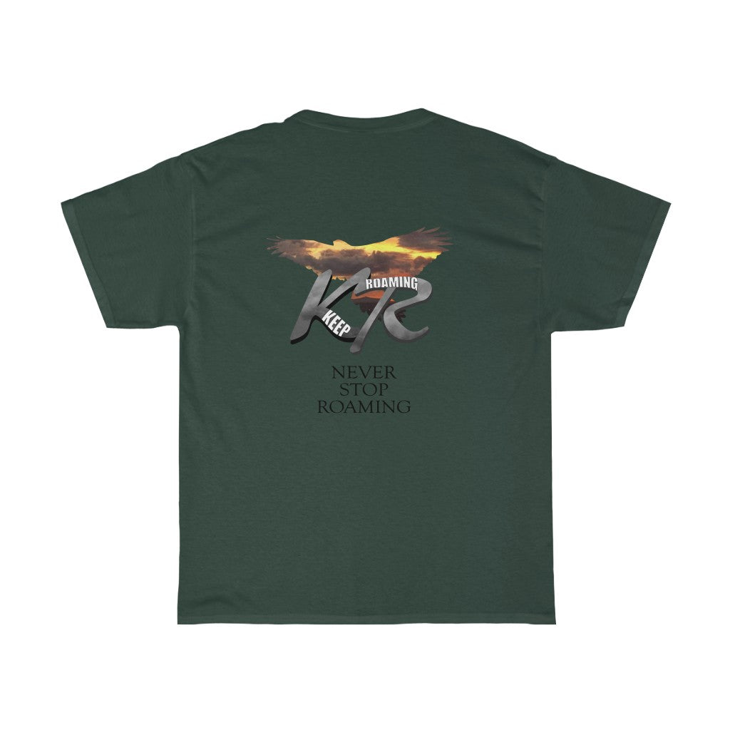 Keep Roaming Sunset Falcon Unisex Tee