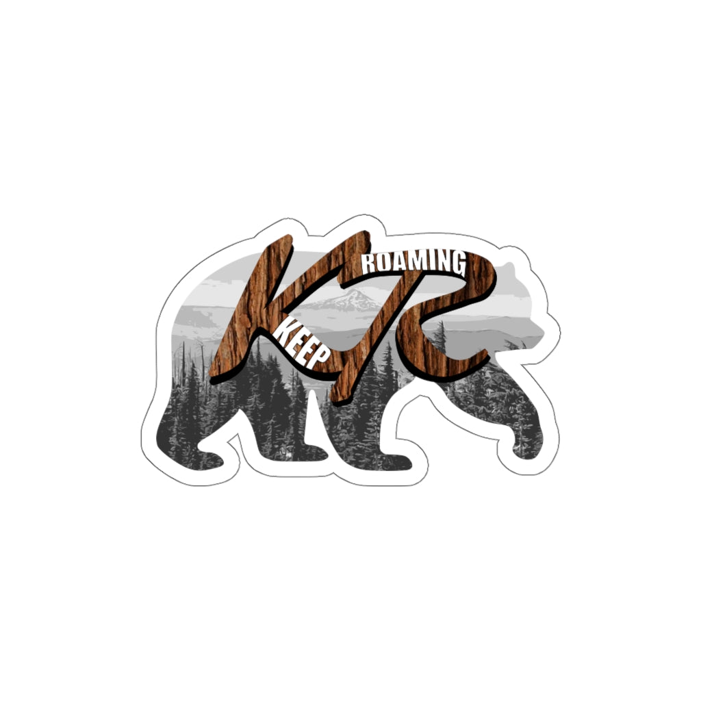 Oregon Black Bear Die-Cut Sticker