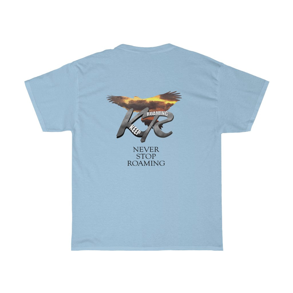 Keep Roaming Sunset Falcon Unisex Tee