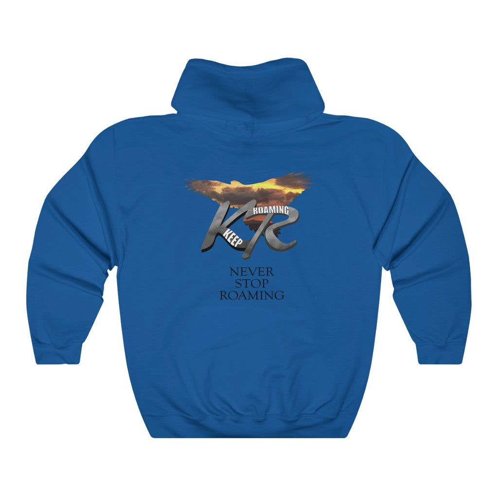 Unisex Heavy Blend™ Hooded Sweatshirt Sunset Falcon