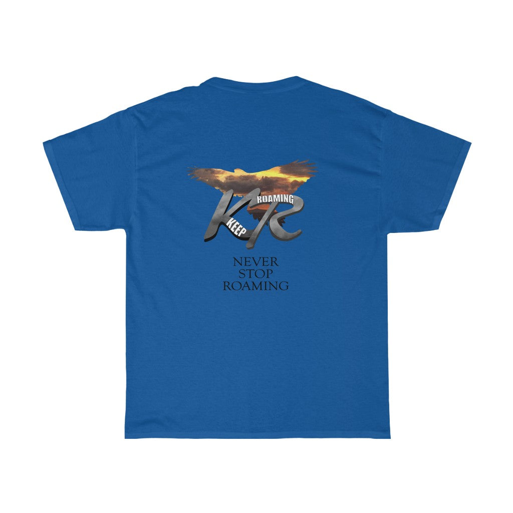 Keep Roaming Sunset Falcon Unisex Tee