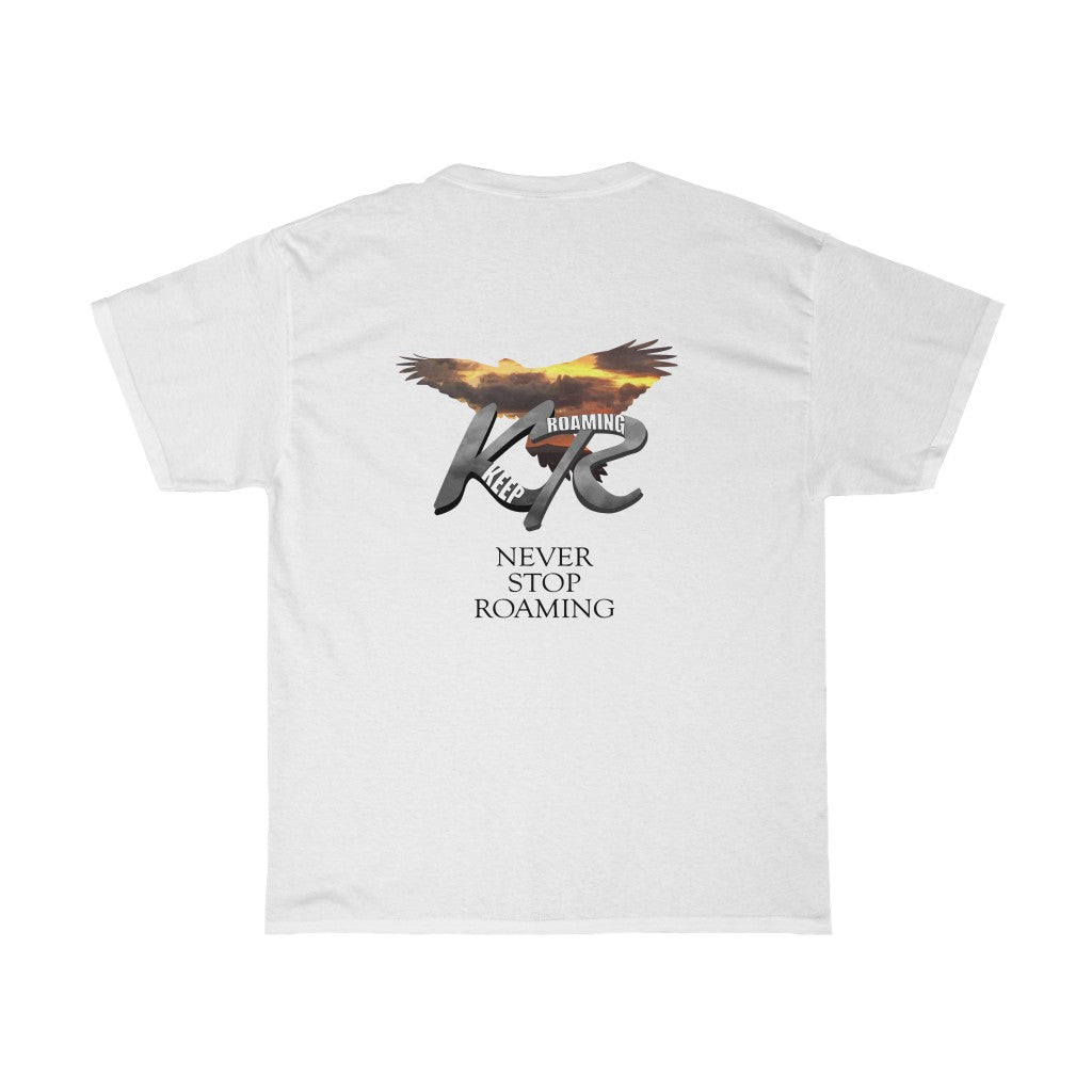 Keep Roaming Sunset Falcon Unisex Tee